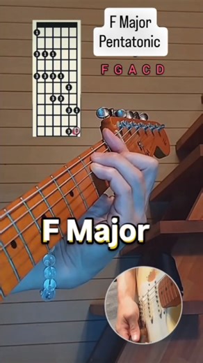 14K views · 139 reactions | F Major Pentatonic Scale The F major pentatonic scale is a staple in many popular music genres, lending a bright, punchy, or mysterious tone to songs. It's a five-note scale (F, G, A, C, D), like the F major scale without the 4th and 7th degrees. #guitartutorial #guitarlessons #sirguitar #sirsguitar #beginner #basics #scales #guitarlessonsforbeginners #guitarvideo #guitarpractice #guitarlicks #playguitar | Sir's Guitar Classes | Facebook