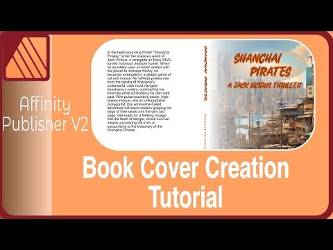 Book Cover Creation Tutorial With Affinity Publisher V2 On The iPad