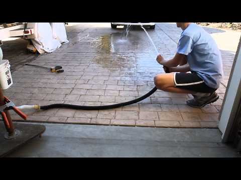 Fun With a pump from a old washing machine