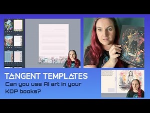 Publish your AI art on KDP using Tangent Templates. Journals, book covers, printables! | Midjourney