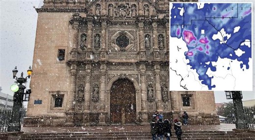 Muestra radar lugares de Chihuahua donde podría caer nieve 🗺️