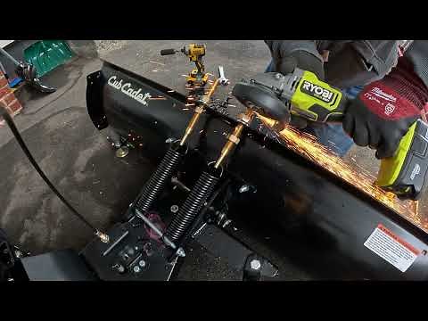 CUB CADET PLOW OWNERS: Upgrade your PLOW EASILY for IMPROVED PERFORMANCE