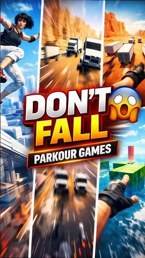 Top 3 Parkour Games That Feel Like Flying | Low End PC