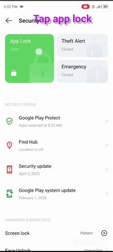 how to app lock in easy android phone