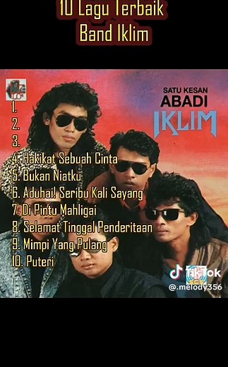 10 Lagu Terbaik Iklim Era 90-an