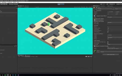 Unity NavMesh 官方教程视频