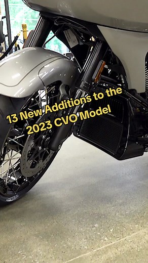 13 new features on the 2023 Harley-Davidson CVO #cvo #harleydavidson #newbike #newbikeday #rarebikes #newadditions #newfeatures #bikelife #motorcyclelife #livetoride #cvostreetglide #cvoroadglide