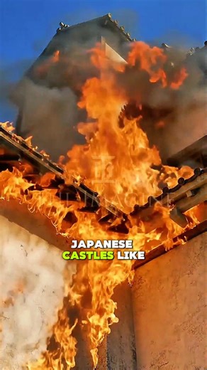 Why Japanese Castles Are Bright White #shorts #japan