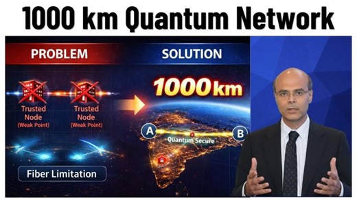 India’s 1000 km Quantum Network Explained | Inside the Breakthrough | Parag Kar