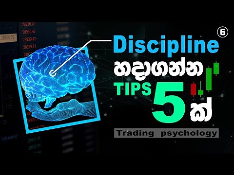 5 Tips for Trading Discipline | මේව හදාගන්නම වෙනවා | Trading psychology sinhala | Trading Psycho