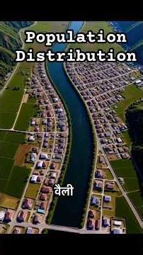 Population distribution class 8 #shorts #geography #world