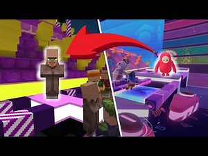 I Recreated Futuristic Fall Guys In Minecraft!