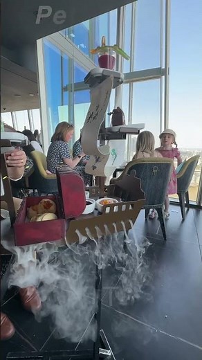 Peter Pan afternoon tea at The Shard. #afternoontea #peterpan #theshard #short