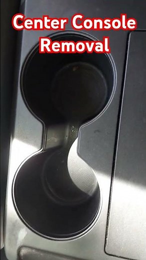 Honda CRV Center Console Removal