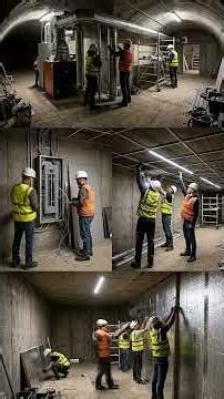 Is This the Most Impossible Build Ever Made😱😧 #abandonedbunker #construction #futuristic