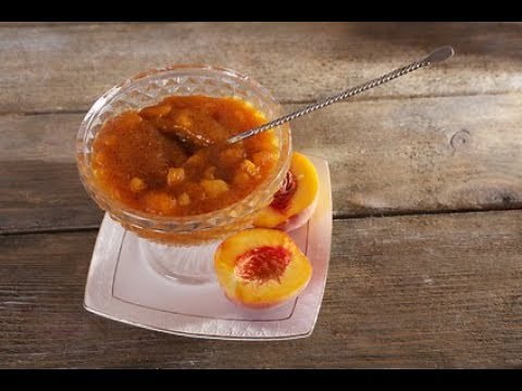 Recette : Compote de pêche