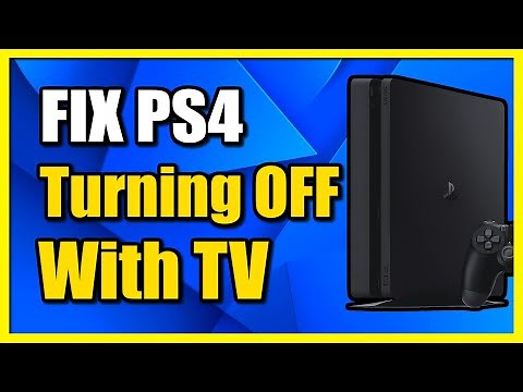 How to Fix PS4 Turning OFF Randomly with TV Power (Fast Method)