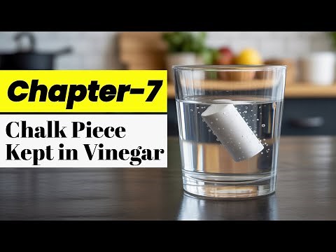 Chalk in Vinegar Experiment: What Happens? | Class 10 Biology/Chemistry Demo