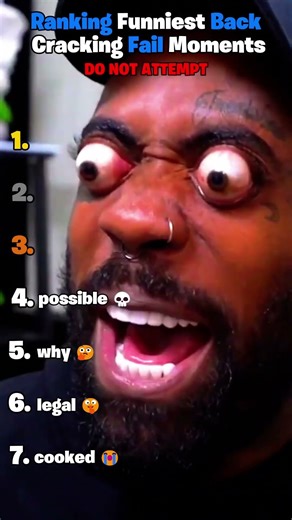 Ranking Funniest Back Cracking Fail Moments