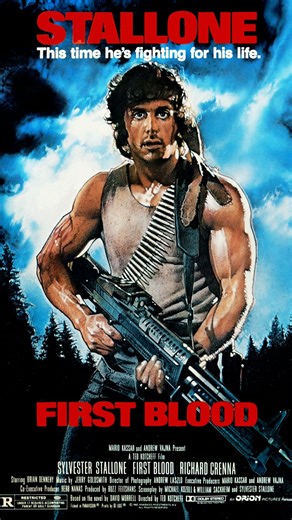Juan Gomez on Instagram: "My review of First Blood (1982) Your thoughts? Director: Ted Kotcheff Stars: Sylvester Stallone, Brian Dennehy, Richard Crenna Year: 1982 Review: First Blood proved to be a gripping and surprisingly thoughtful action film, anchored by a restrained and effective performance from Sylvester Stallone as John Rambo. The story escalated quickly from quiet grief to explosive conflict, with Brian Dennehy standing out as a sheriff whose stubborn pursuit only deepened the tension
