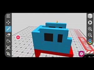 How to Build Thomas The Curious Tank Engine Tutorial in Draw Bricks Episode 1