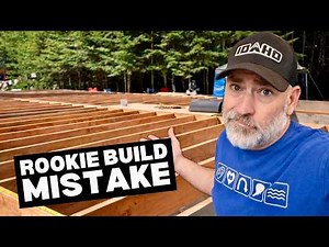 We Built Our Off-Grid House Foundation… and Made a Rookie Mistake