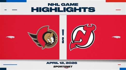 NHL Highlights | Senators vs. Devils - April 12, 2026