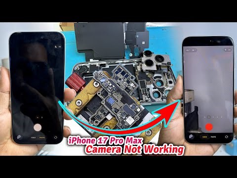 iPhone 17 Pro Max Camera Not Working | Camera IC Problem Explained