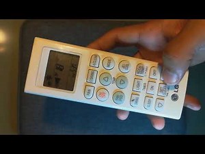 How to use LG AC Remote Control | Dual Inverter Remote Functions