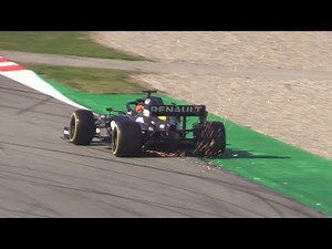 F1 2020 Pre Season Testing at Barcelona Day 3-Sparks,Action & More