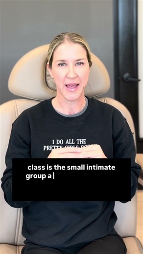 Here's why med spa training beats ballroom training certification... The classroom is efficient.