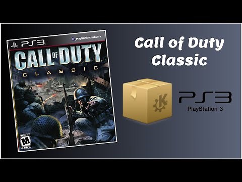 Call of Duty Classic PKG PS3