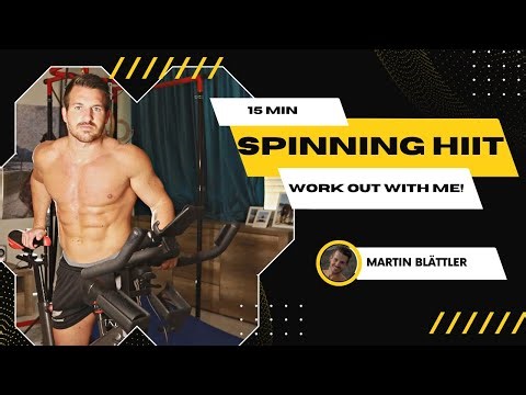15 Min Spinning Bike HIIT (High Intensity Interval Training)