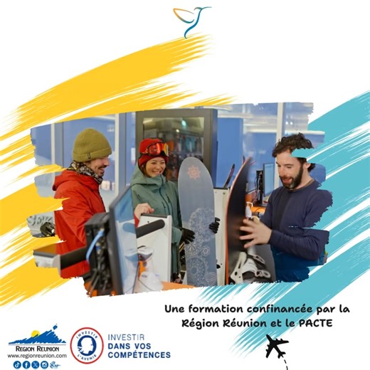 ✨ Airlise Formation ouvre officiellement ses nouvelles formations 2025 dédiées aux métiers du tourisme à La Réunion ! Deux parcours certifiants, cofinancés par la Région et le PACTE et construits pour révéler les talents du territoire et répondre aux besoins réels des entreprises du secteur : 🌍 Titre Professionnel Chargé d’Accueil Touristique et de Loisirs (Niveau IV) 📍À Savanna Saint-Ville de Saint-Paul 🧭 Titre Professionnel Guide Accompagnateur Touristique (Niveau IV) 📍Sur le site du Vieux