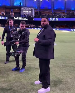 DJ Khaled is in the building and ready to watch the first ever TGL match 😤 📺 9 PM ET on ESPN | ESPN