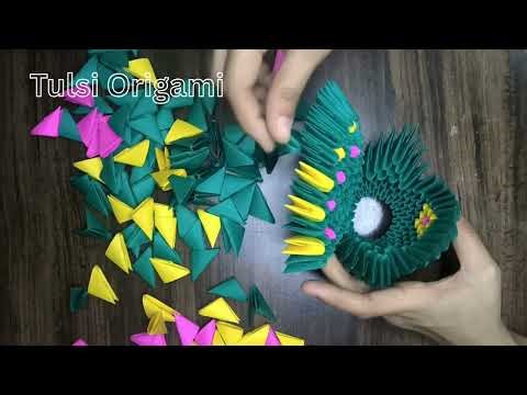 Origami Peacock Tutorial 🦚 | Easy Paper Peacock Step by Step (Full Guide)