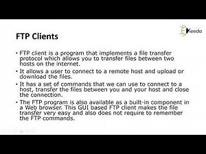 FTP and HTTP