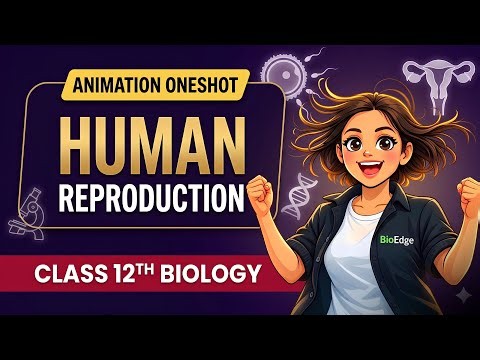 HUMAN REPRODUCTION ONE SHOT 🔥| Class 12 Biology Full Chapter | RE-NEET 2026 | NCERT Line by Line
