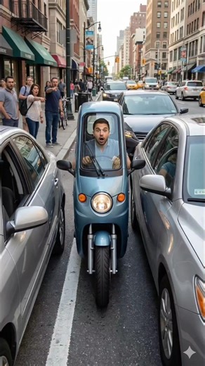 World’s Skinniest Car! 🚗😲#car #cars #shortsfeed #youtubeshorts #shorts #viral