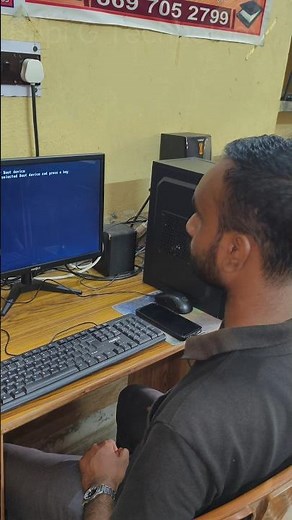 Reboot and select proper boot device💥🔥 #computer #shorts #reboot