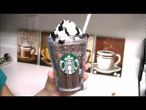 「星巴克的摩卡可可碎片星冰樂」- How to make a Starbucks Java Chip Frappuccino