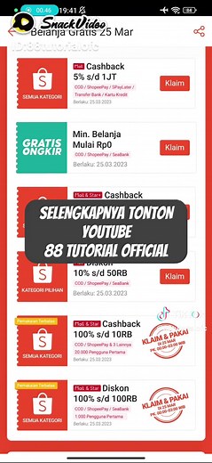 Cara Klaim Voucher Shopee Diskon 100% Terbaru