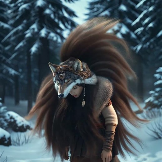 ⚡ Terrifying Girl's Werewolf Transformation in an Instant! 🐺