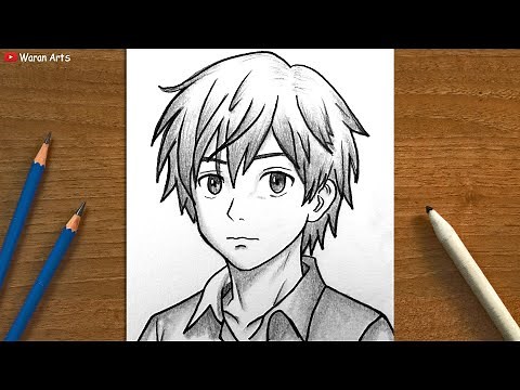 How to Draw an Anime Step by Step || Easy Anime Drawing || Anime Art Tutorial