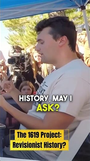 The 1619 Project: Revisionist History #usa #charliekirk #debate #americafirst