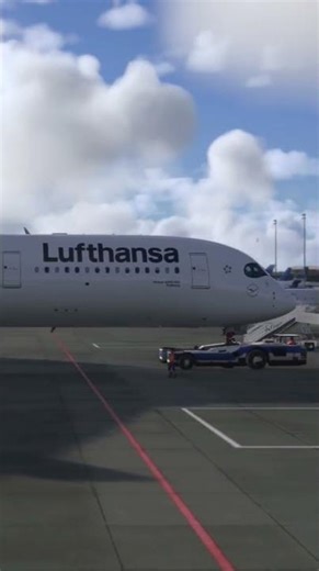 A350 HYPERLAPSE: Frankfurt to Amsterdam in 8 Minutes | Lufthansa MSFS 2024