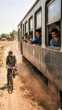 They laughed at him… but he proved them wrong 🚂🔥