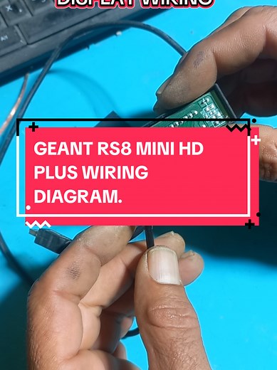 GEANT RS8 MINI HD PLUS Display Wiring Diagram Guide