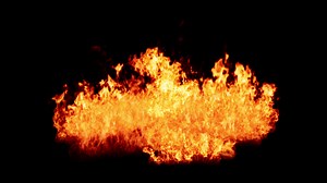 Fire Isolated by Alpha channel