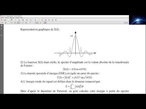 Exercice N°01: #Transformée de Fourier